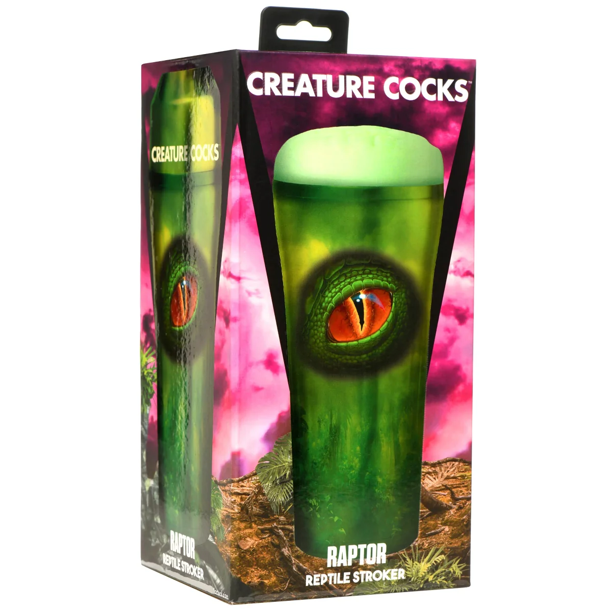 Creature Cocks Raptor Reptile Stroker Green - Image 2
