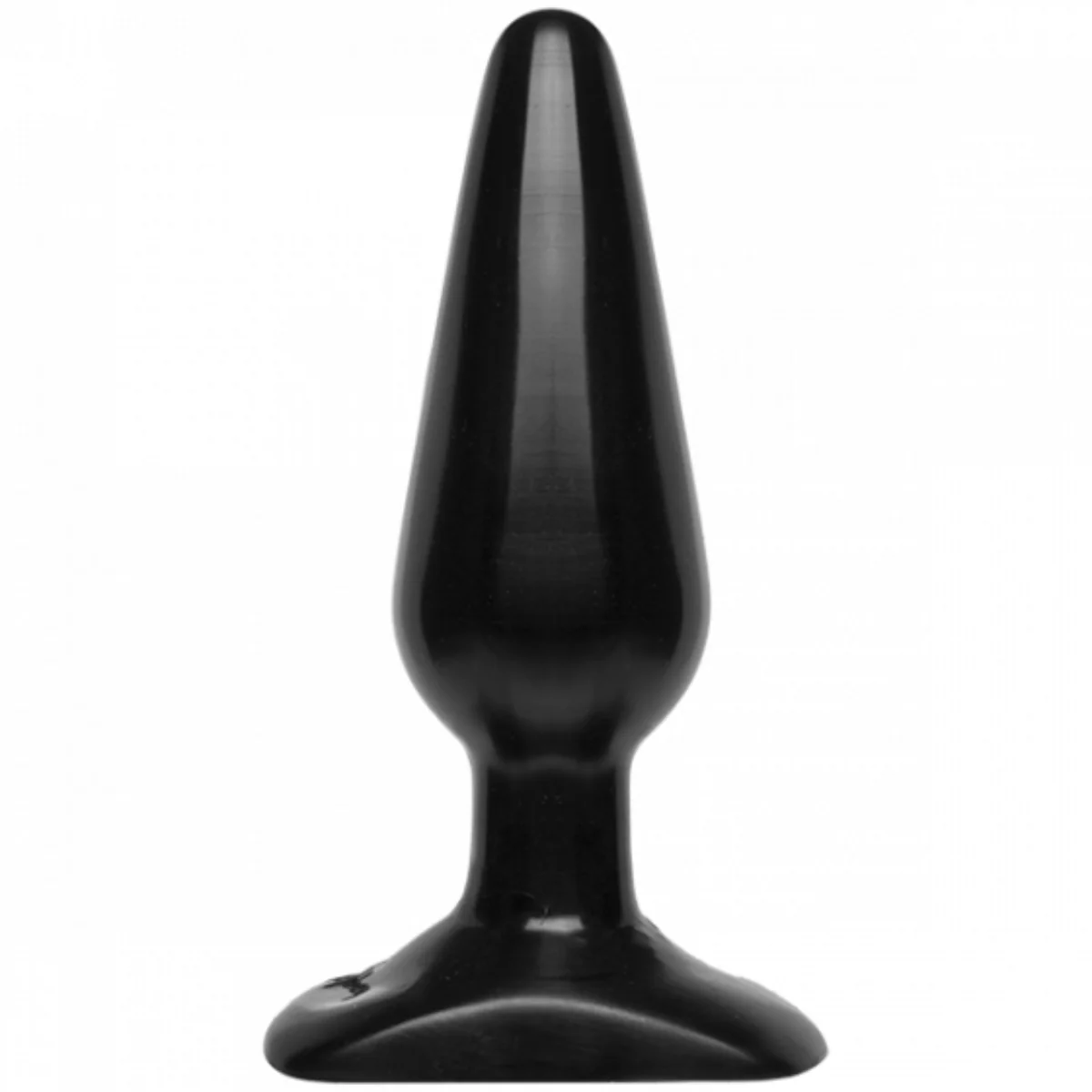 Doc Johnson Classic Butt Plug Smooth Black Medium