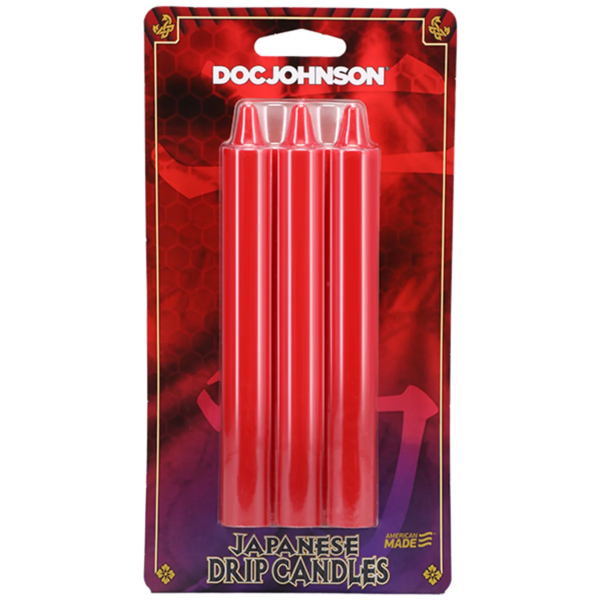 Doc Johnson Japanese Drip Candles Red - Image 2