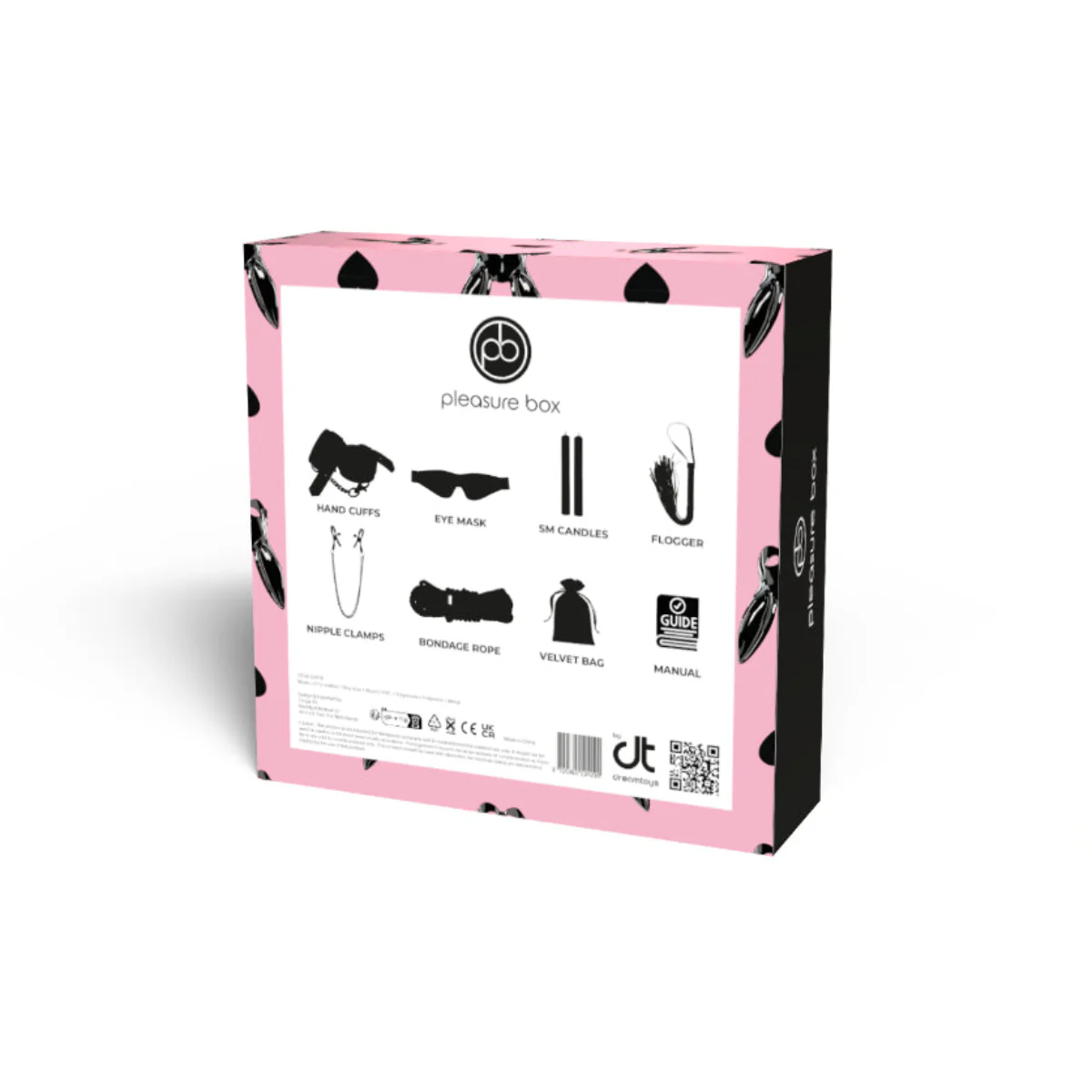 Dreamtoys Pleasure Box Let's Go Kink Sex Toy Kit Black - Image 10