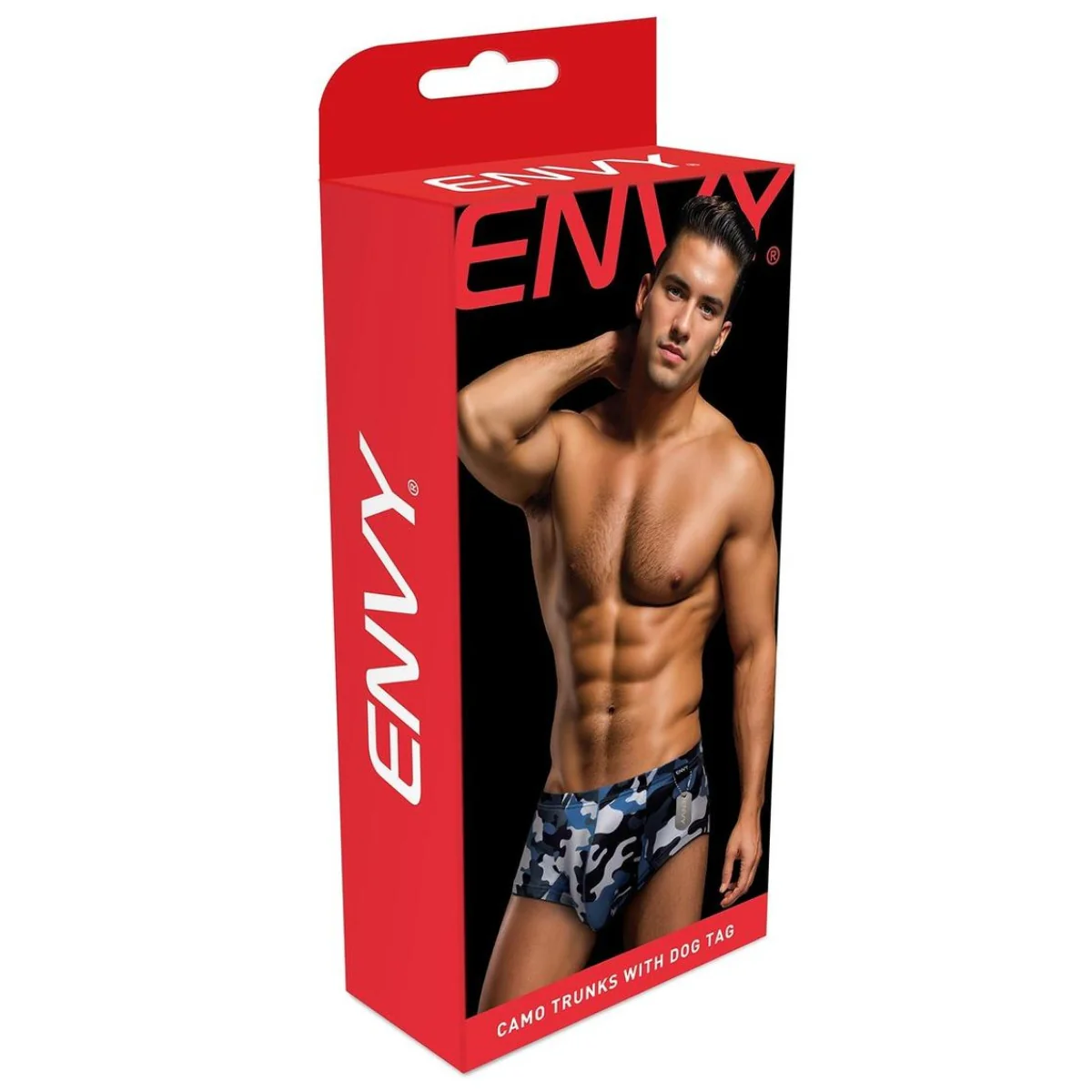 Envy Camo Trunk With Dog Tag Camo Navy - Image 2