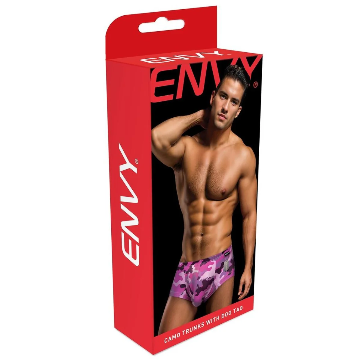 Envy Camo Trunk With Dog Tag Camo Pink - Image 2