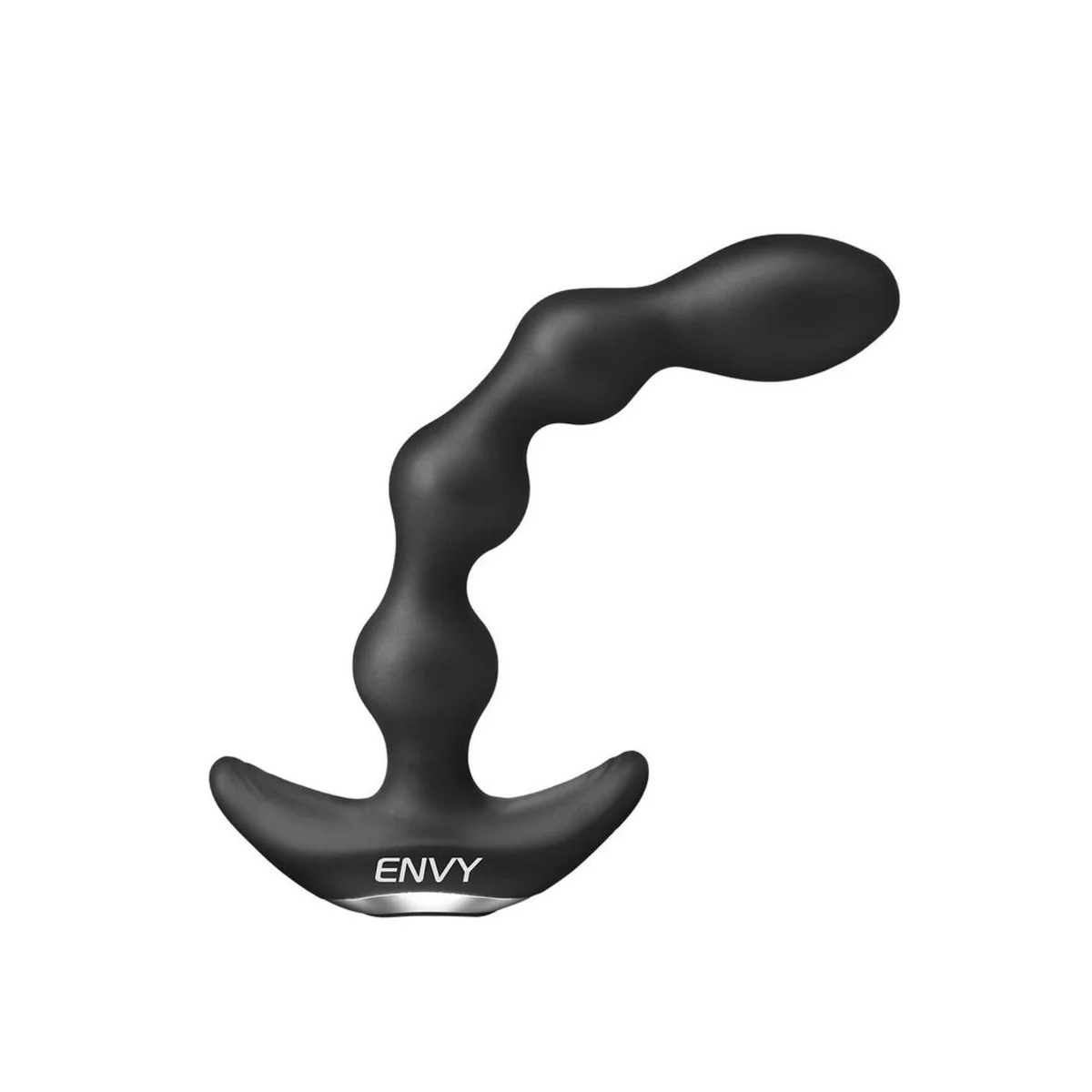 Envy Deep Reach Vibrating Anal Beads With Remote Control Black - Image 3