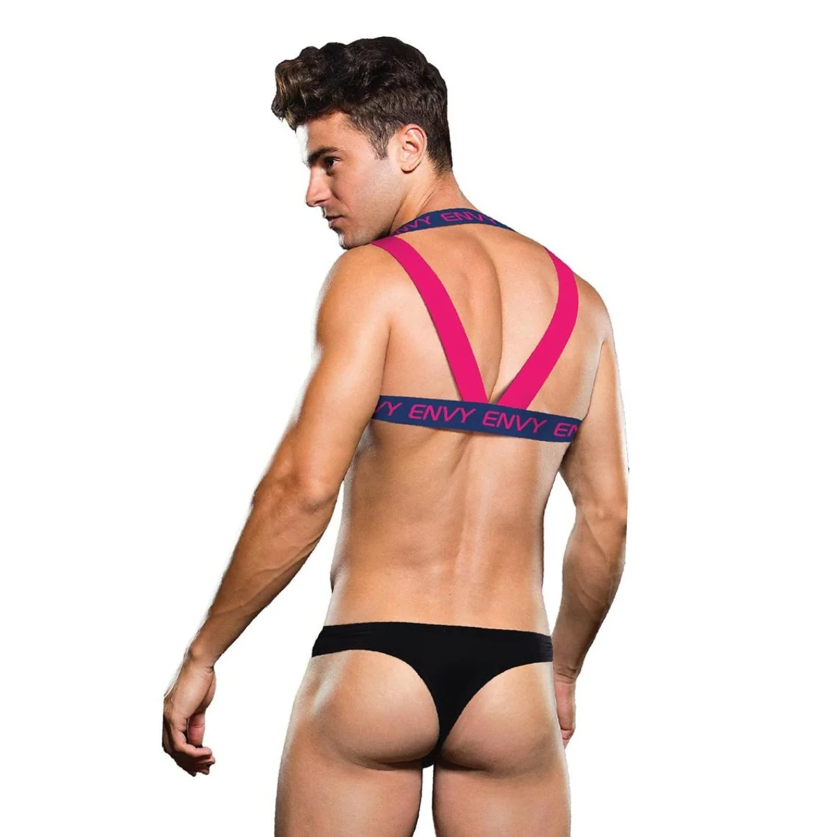 Envy Logo Chest Harness Blue Pink - Image 2