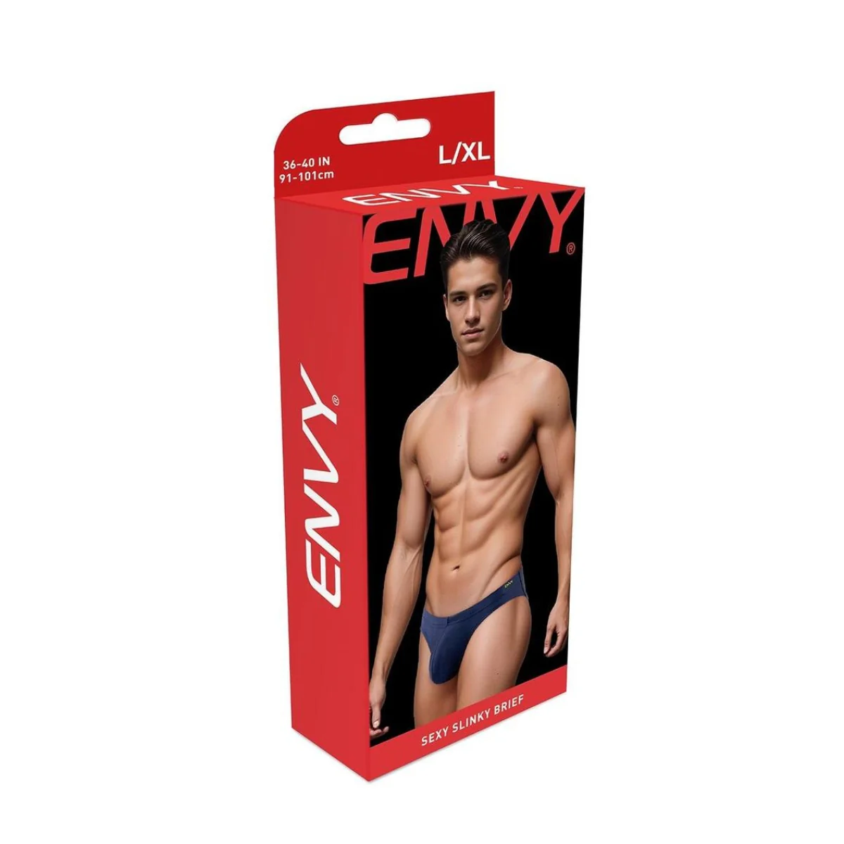 Envy Sexy Slinky Brief Navy - Image 2