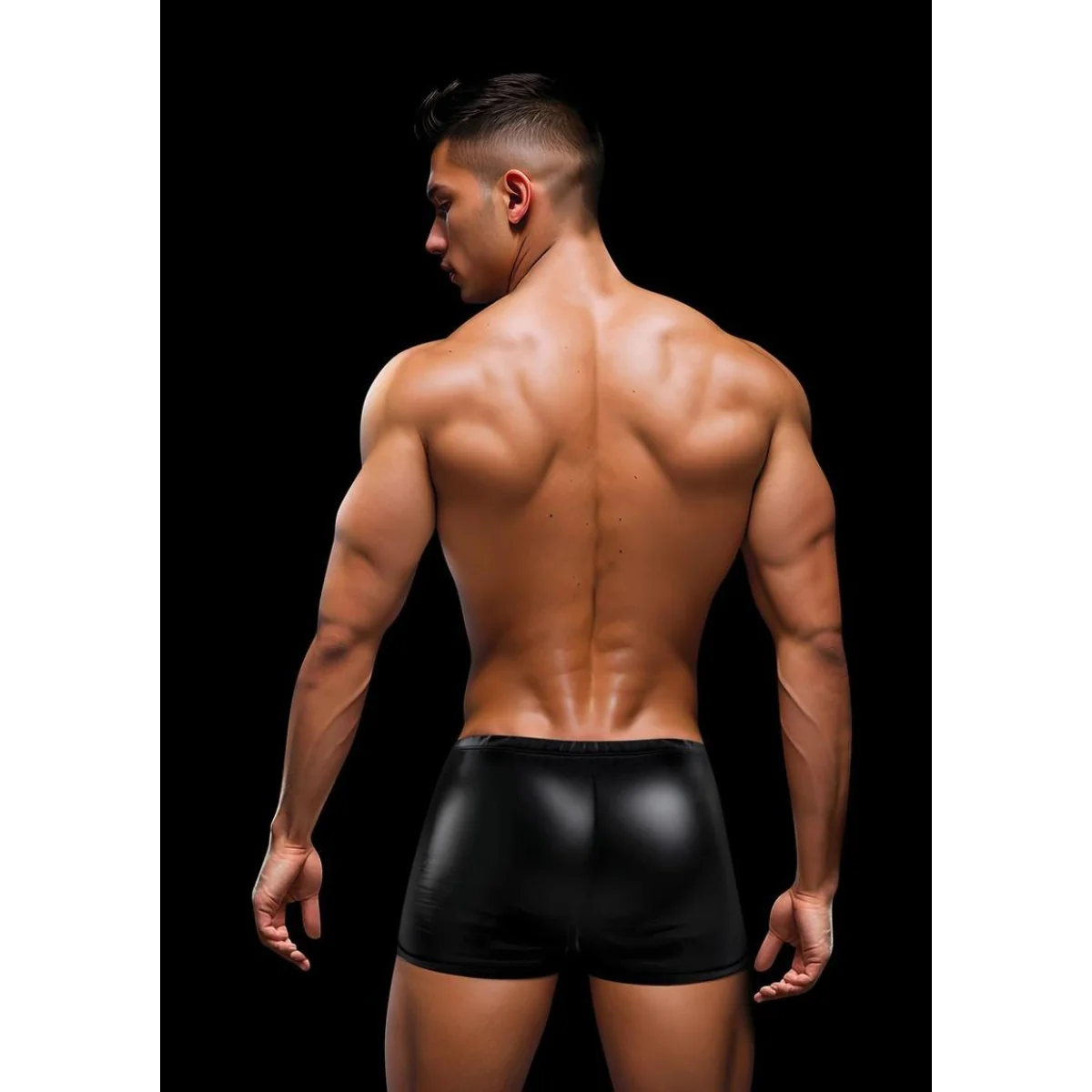 Envy Snap Down Boxer Brief Black - Image 3