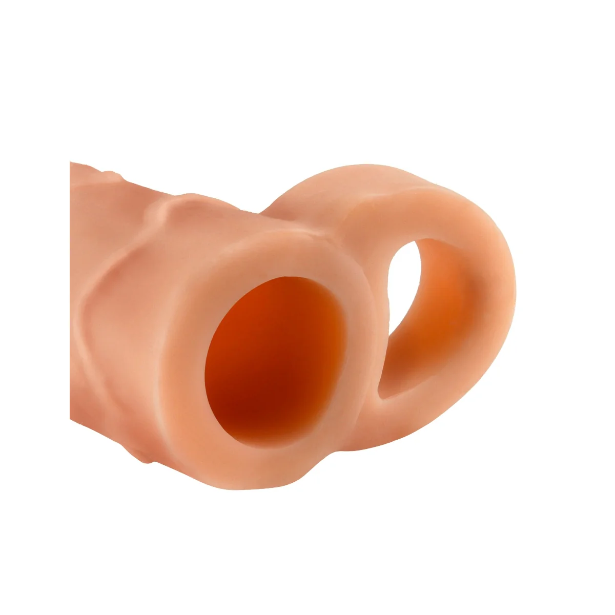 Fantasy X-Tensions Perfect 2 Inch Penis Extender With Ball Strap Pink - Image 3
