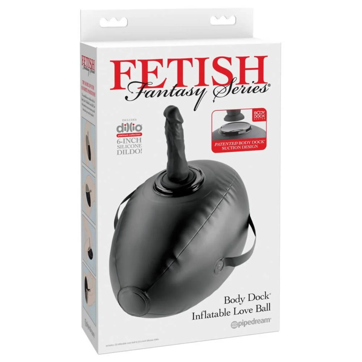 Fetish Fantasy Series Body Dock Inflatable Love Ball Black - Image 2