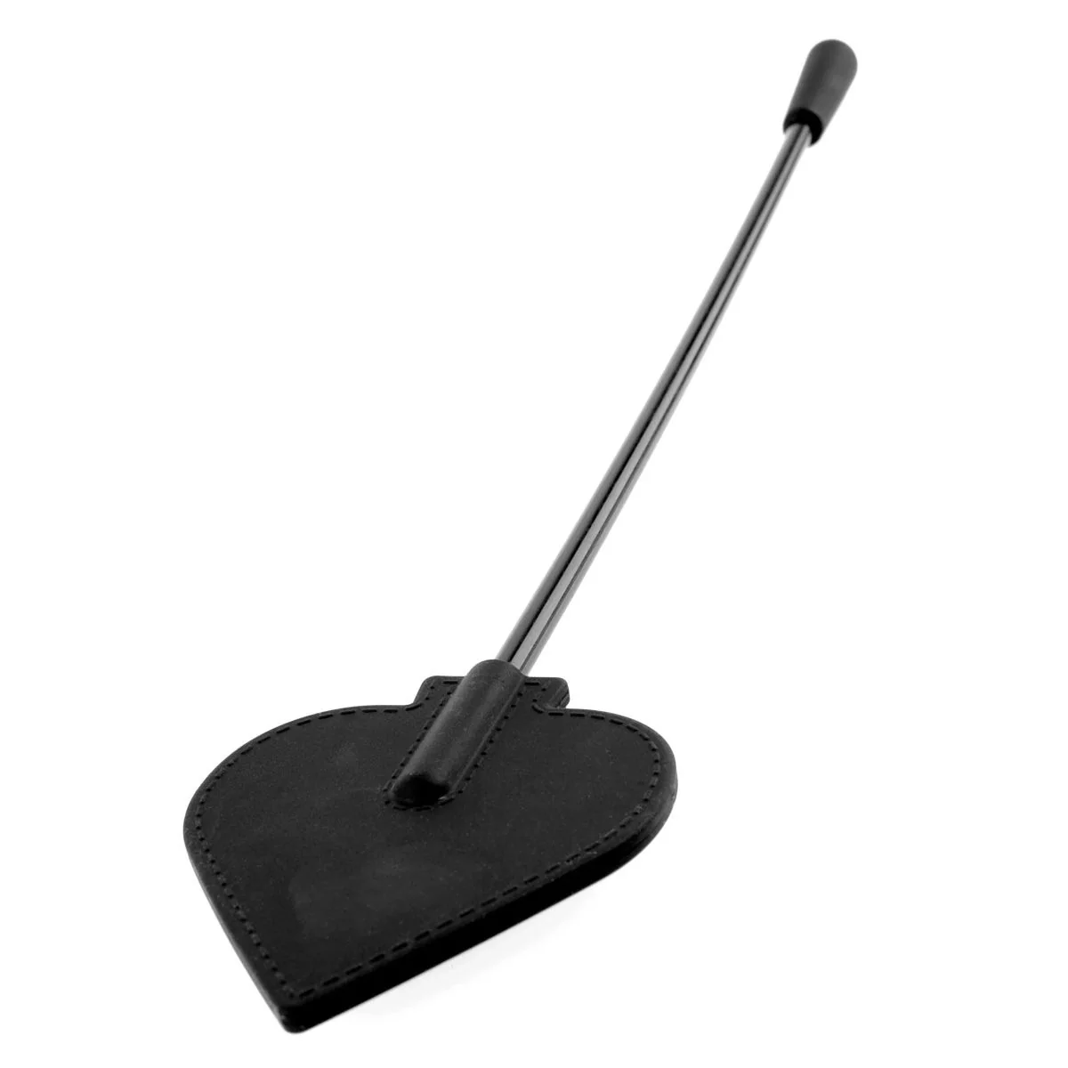 Fetish Fantasy Series Silicone Spade Whip Black - Image 3