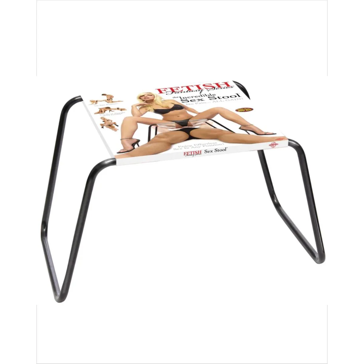Fetish Fantasy Series The Incredible Sex Stool Clear Black - Image 3