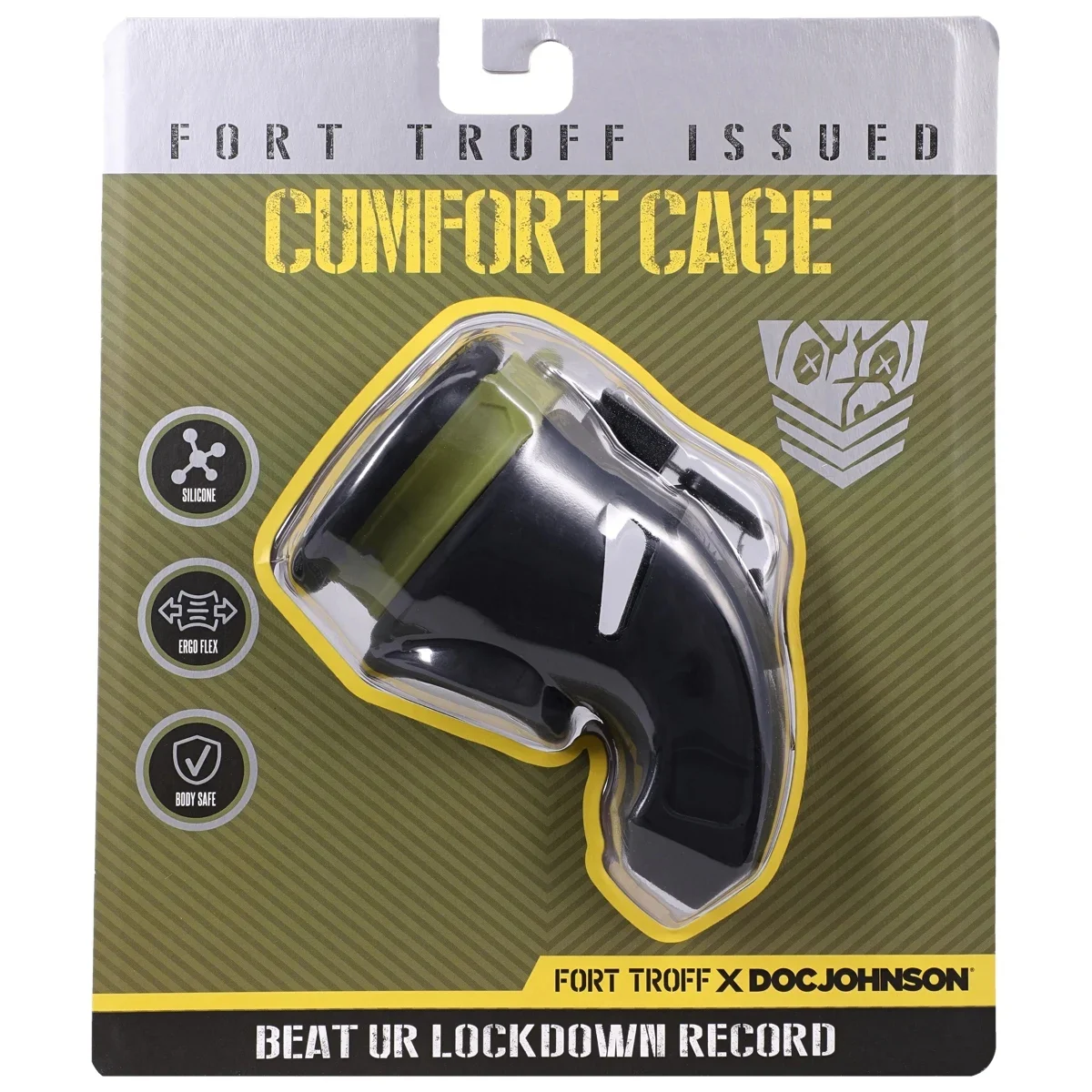 Fort Troff Cumfort Cage Cock Cage Black - Image 2