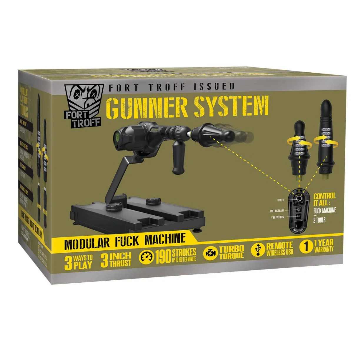 Fort Troff Gunner System 3 In 1 Fuck Machine - Image 2