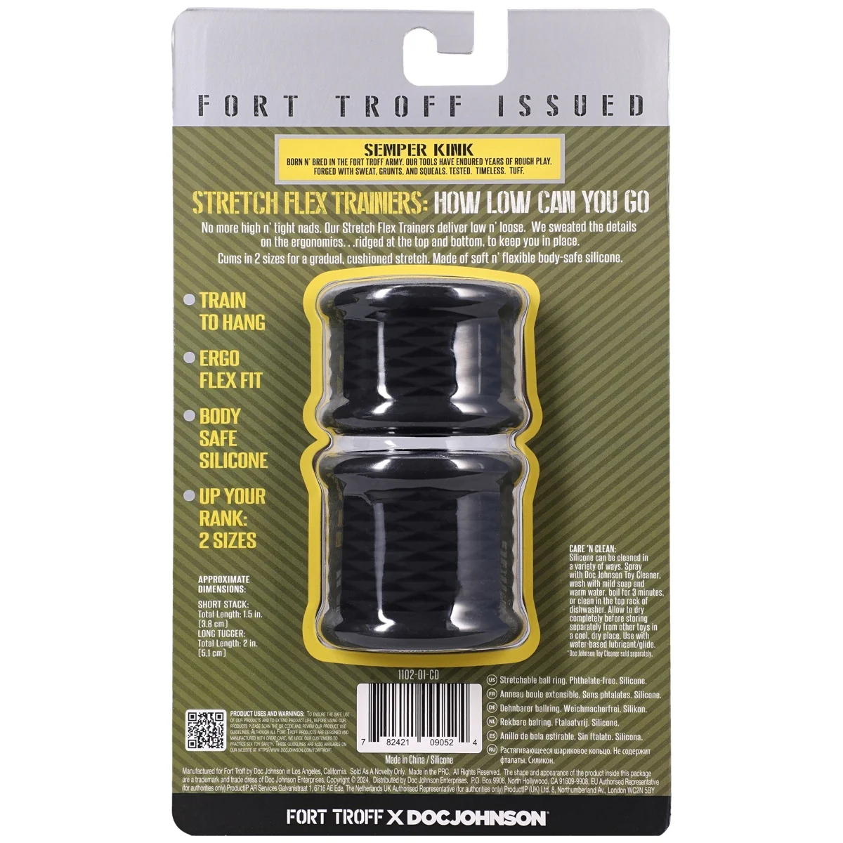 Fort Troff Stretch Flex Trainers Ball Stretcher 2 Pack Black - Image 5