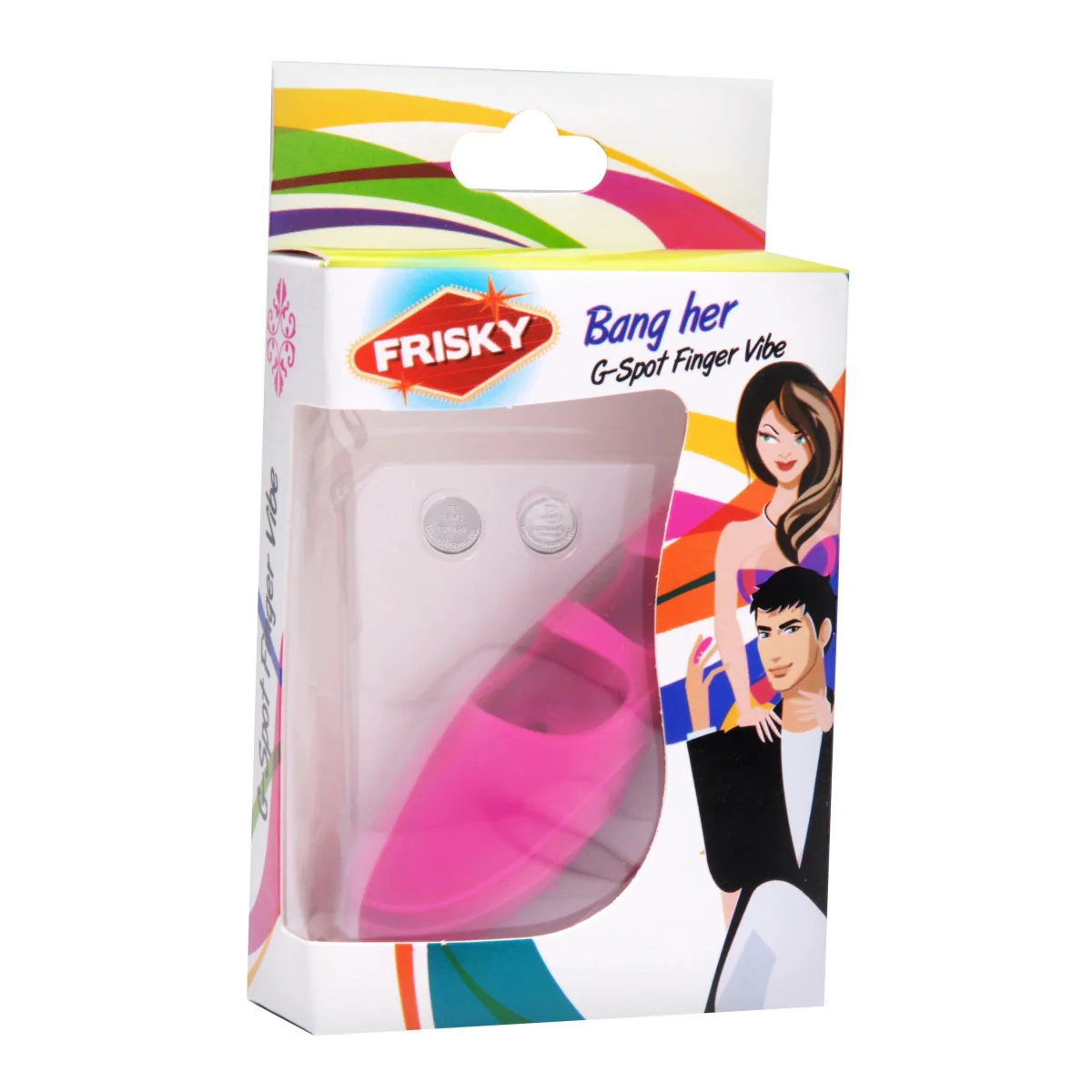 Frisky Bang Her G-Spot Finger Vibrator Pink - Image 2