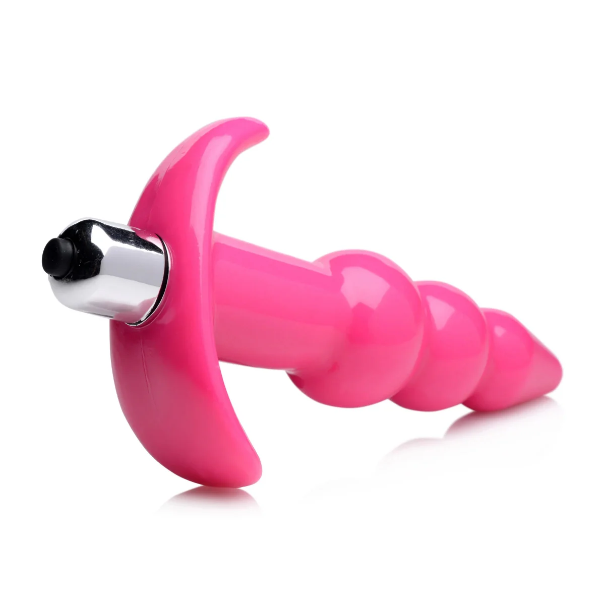 Frisky Bubbling Ribbed Butt Plug Pink - Image 4