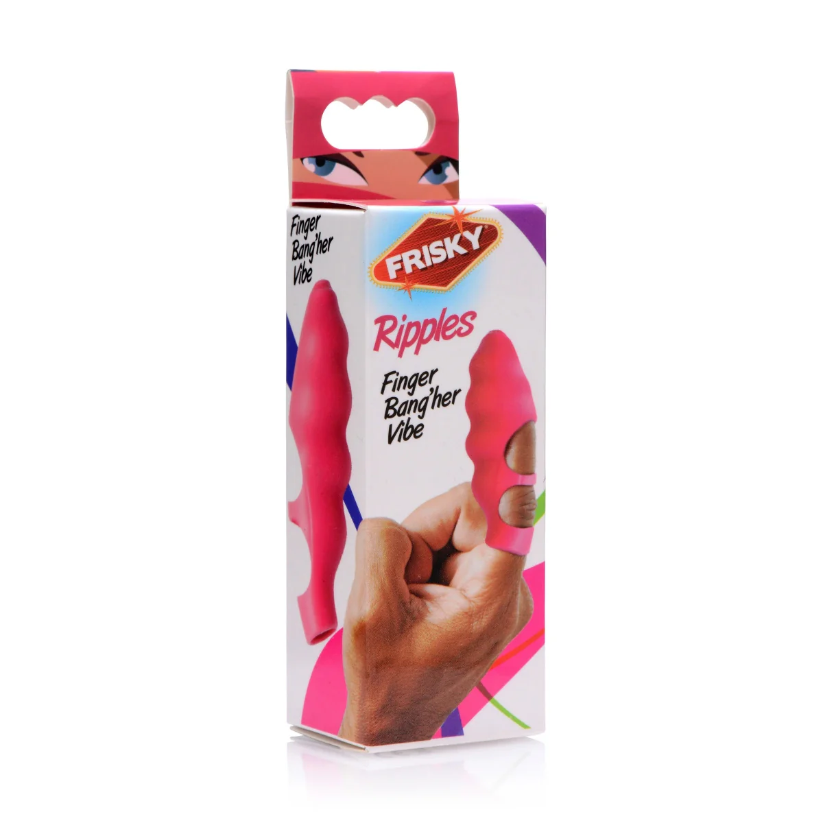 Frisky Ripples Finger Bang Her Vibrator Pink - Image 2