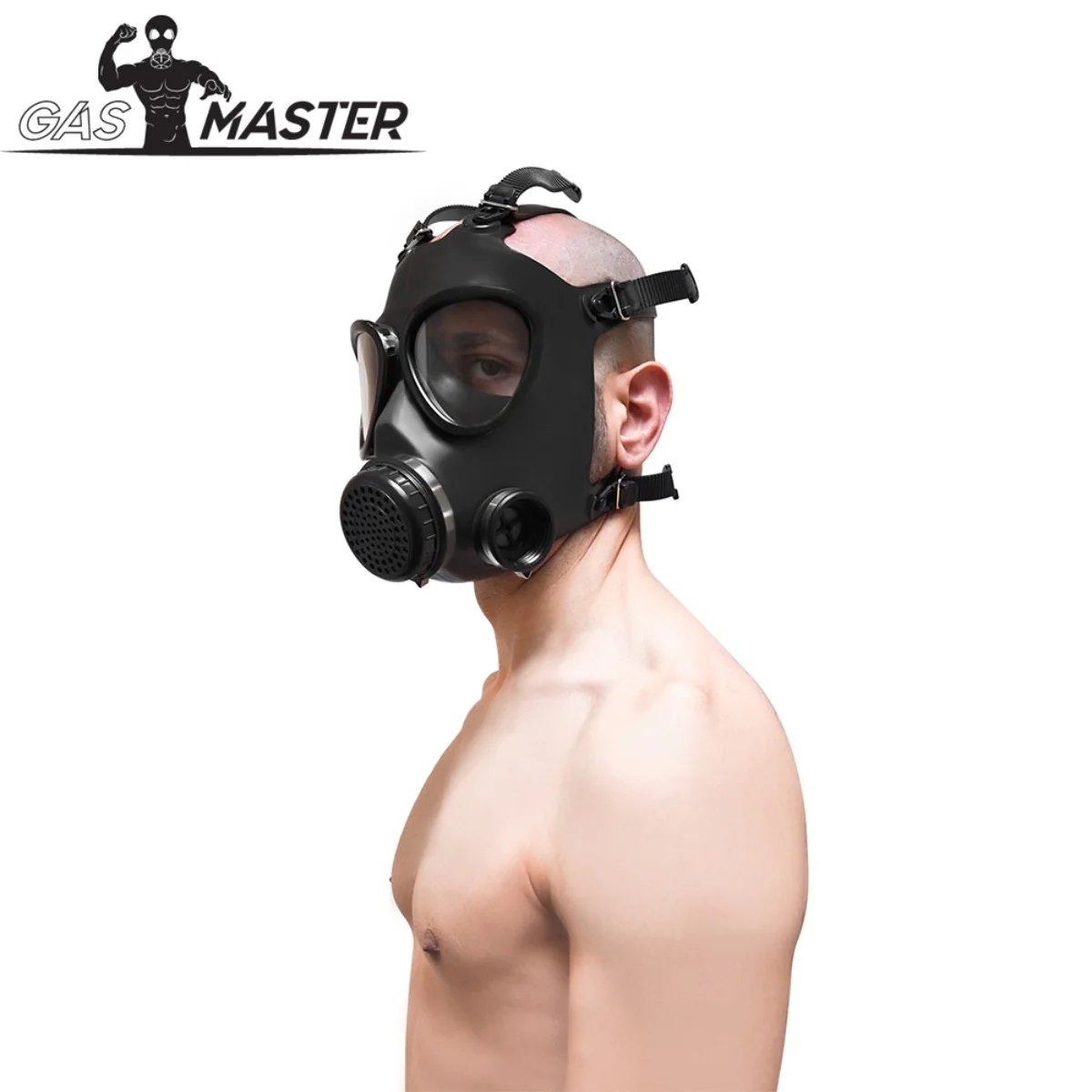 Gasmaster Army Gas Mask Black - Image 2