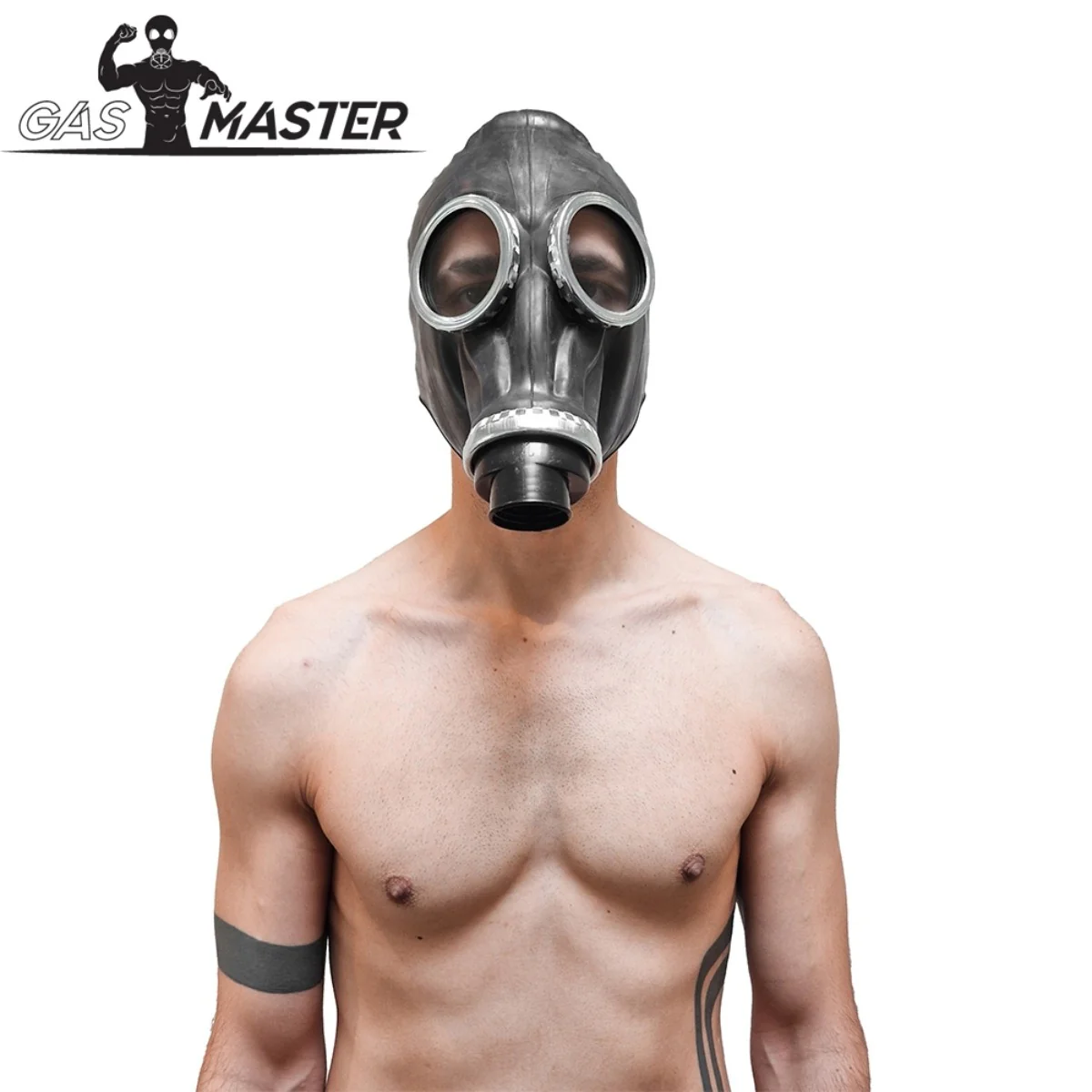Gasmaster Full Rubber Gas Mask Black