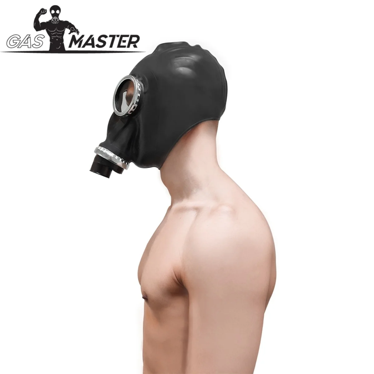 Gasmaster Full Rubber Gas Mask Black - Image 5