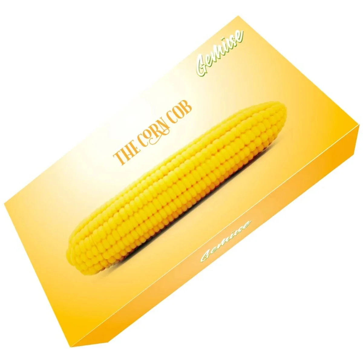 Gemuse The Corn Cob Vibrating Veggie 10 Speed Vibrator Yellow - Image 2