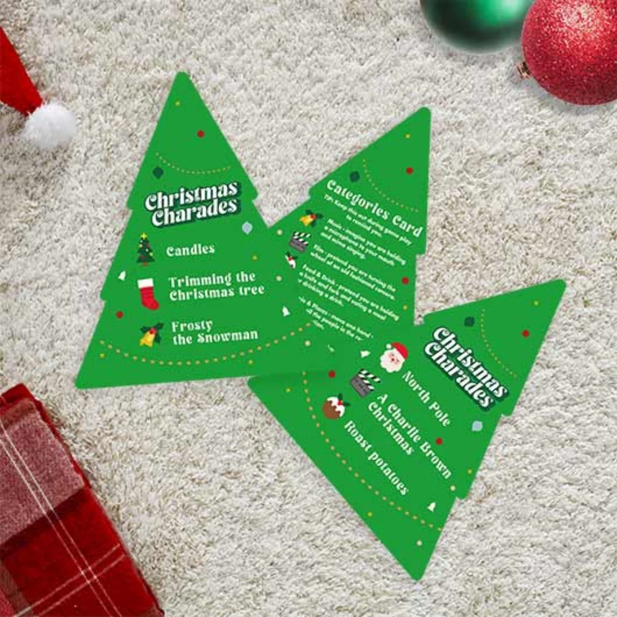 Gift Republic Christmas Charades Card Game - Image 2