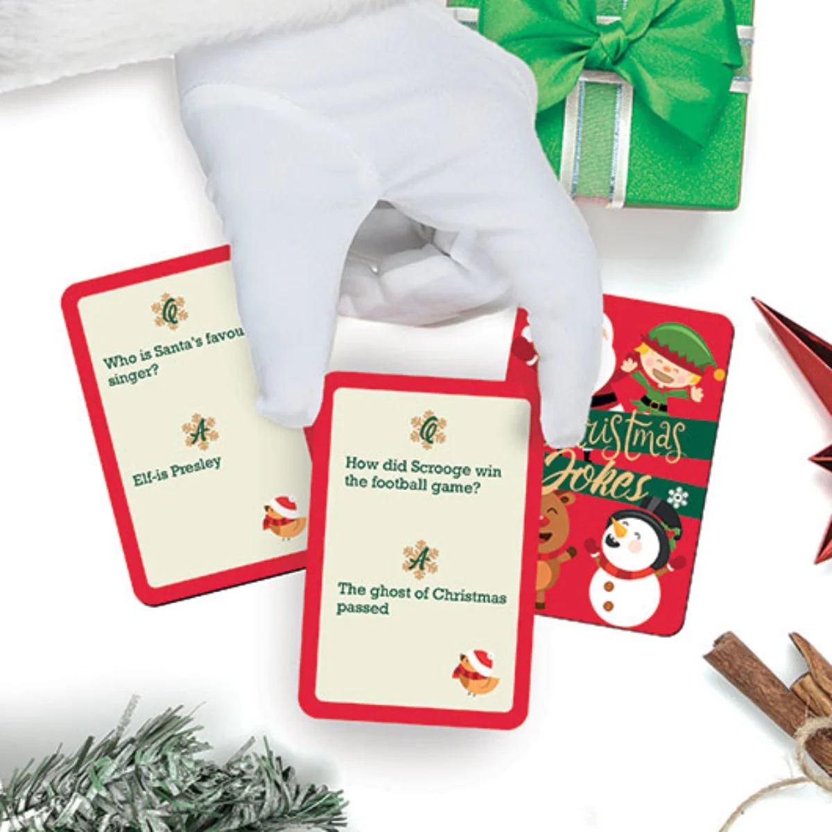Gift Republic Christmas Jokes Card Set - Image 3