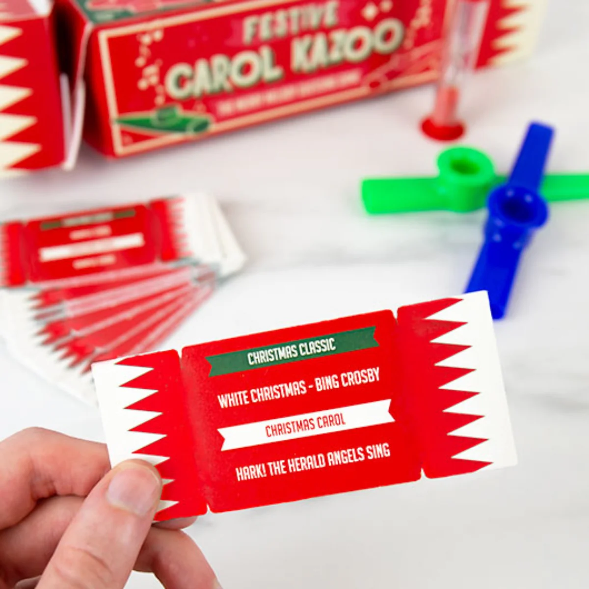 Gift Republic Festive Carol Kazoo Set - Image 3