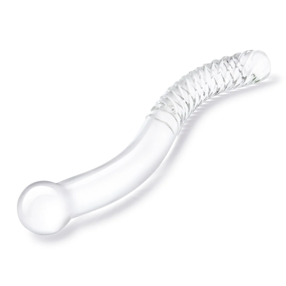 Glas Pelvic Double Ended Glass Wand Clear 11 Inch - Image 3