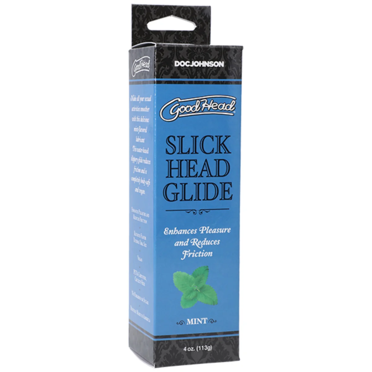 GoodHead Slick Head Glide Water Based Lube Mint 4oz - Image 2