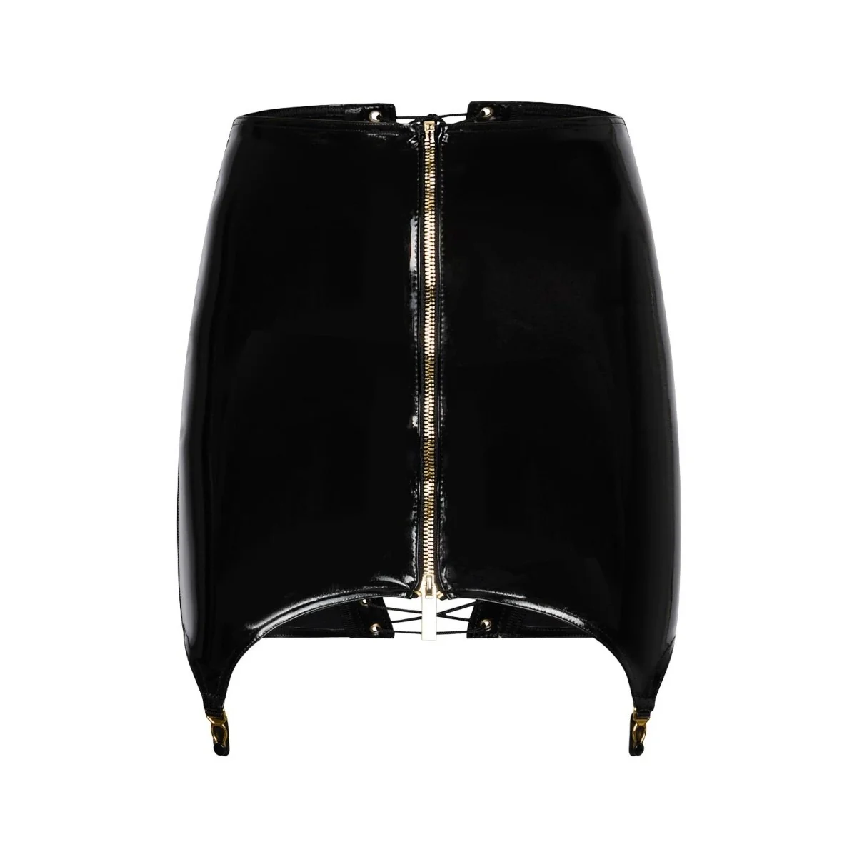 Guilty Pleasure Shadow Shine Datex Skirt Black - Image 4