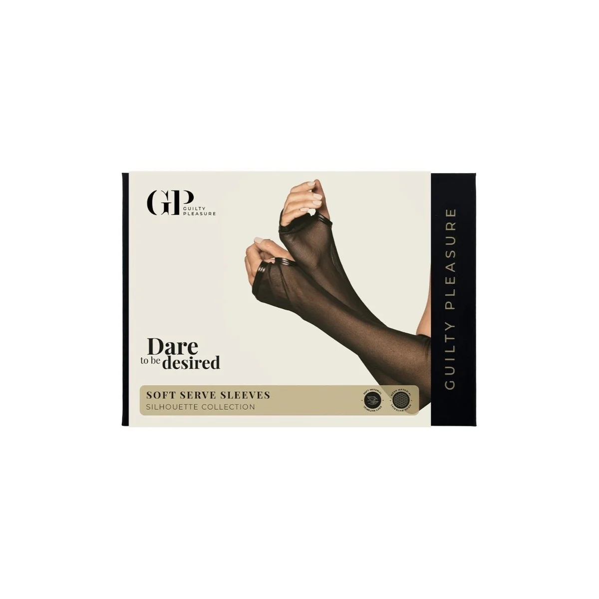 Guilty Pleasure Silhouette Soft Serve Sleeves Black - Image 2