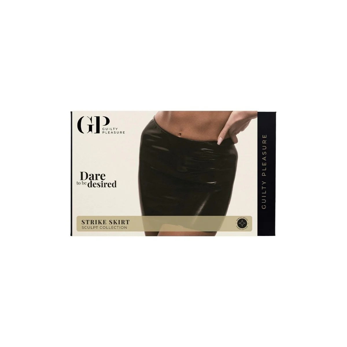 Guilty Pleasure Strike Datex Skirt Black - Image 2