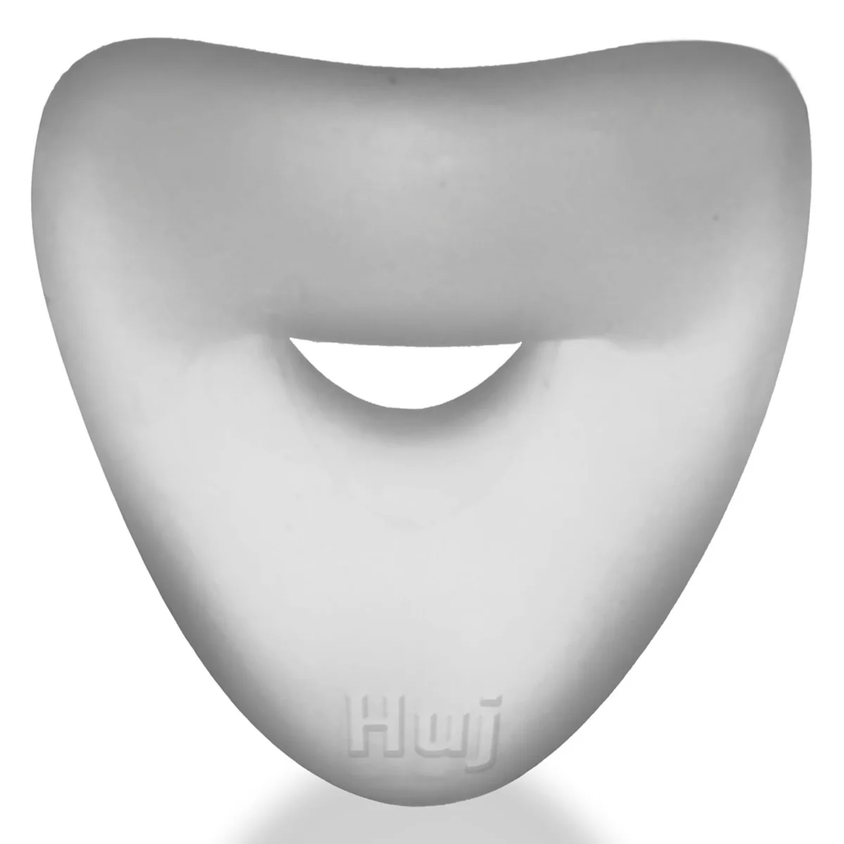 Hunkyjunk Form Silicone Cock Ring Clear Ice - Image 4