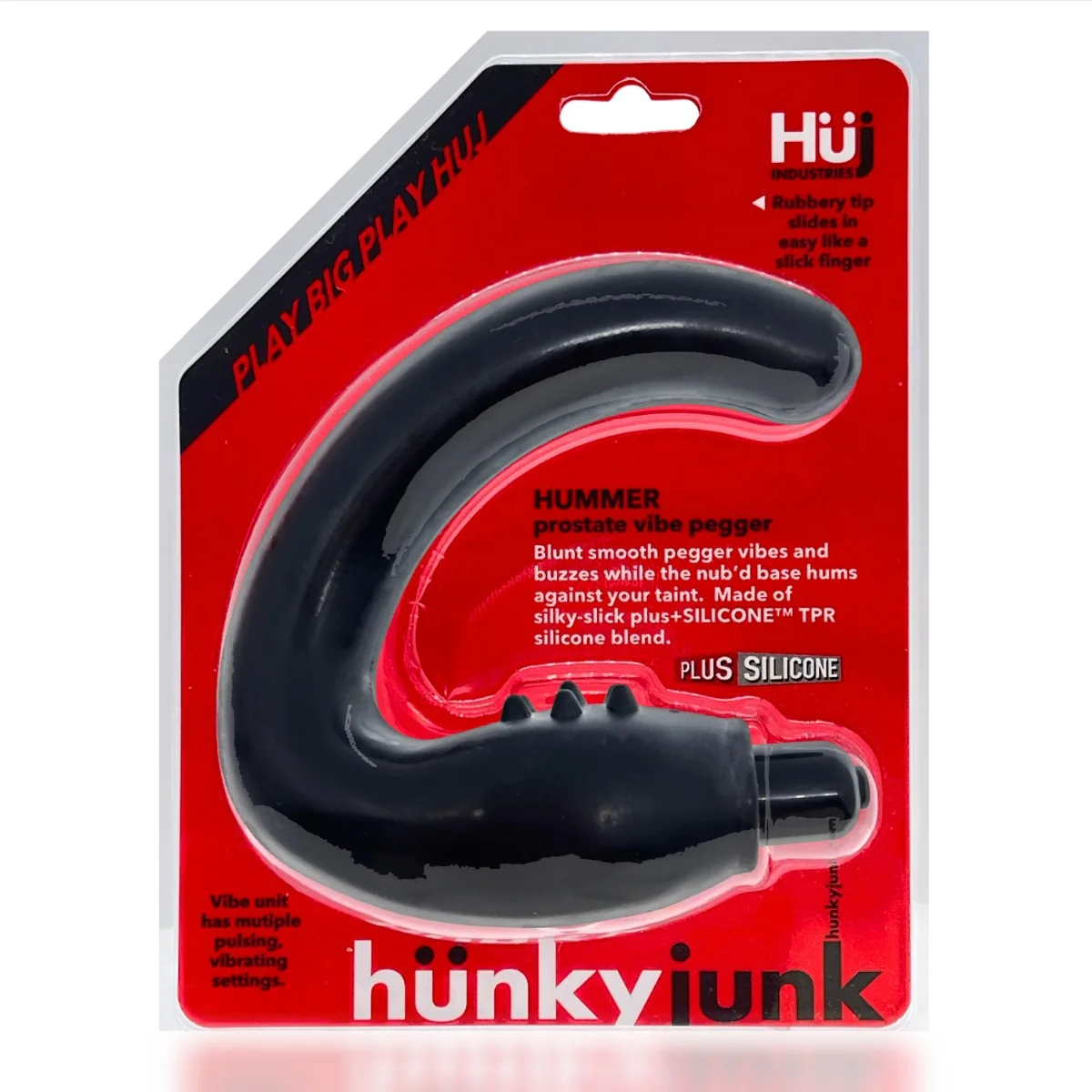 Hunkyjunk Hummer Vibrating Prostate Massager Black - Image 2
