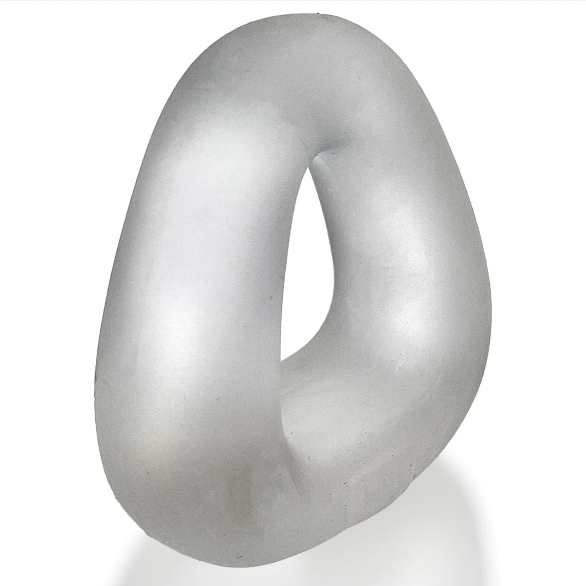 Hunkyjunk Zoid Trapaziod Lifter Cock Ring Clear Ice - Image 3