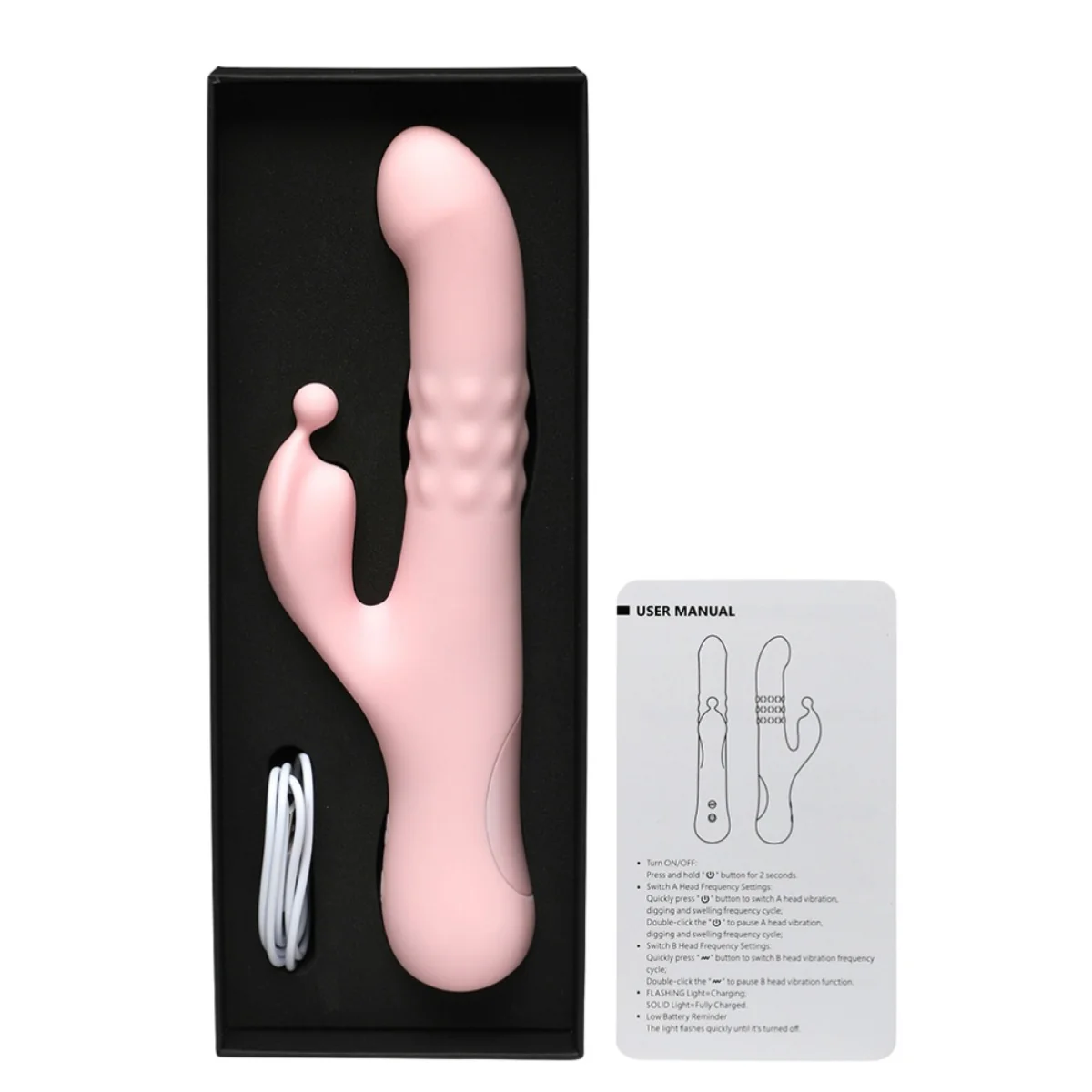 INTY Toys Bloom Multi Vibrator Pink - Image 3