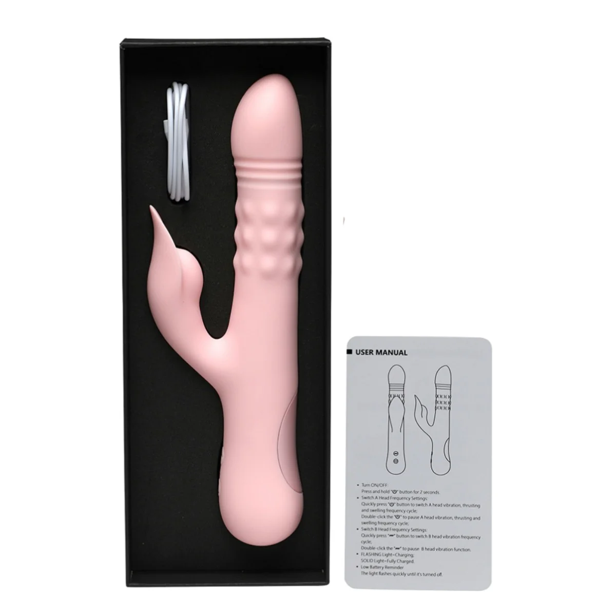 INTY Toys Flirt Multi Vibrator Pink - Image 3