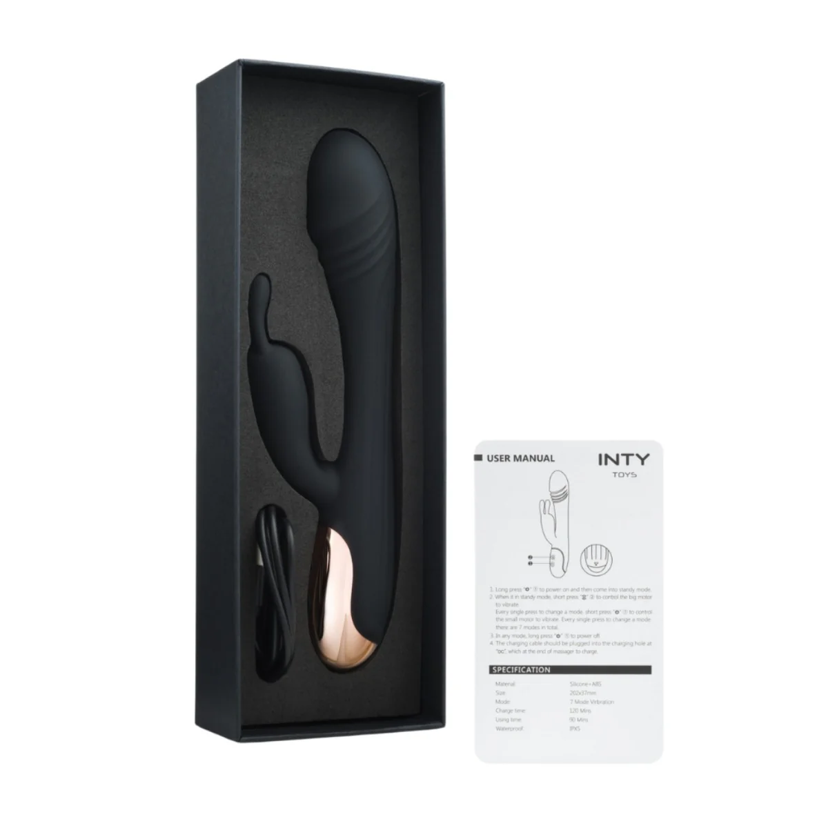 INTY Toys Peak Vibrator Black - Image 3