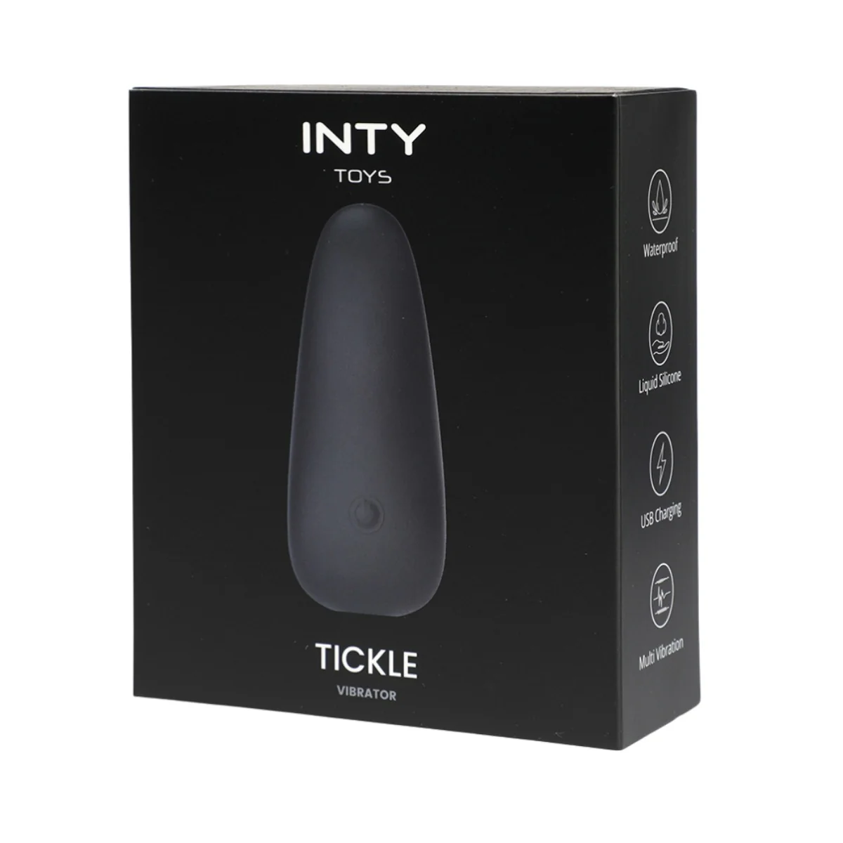INTY Toys Tickle Vibrator Black - Image 2