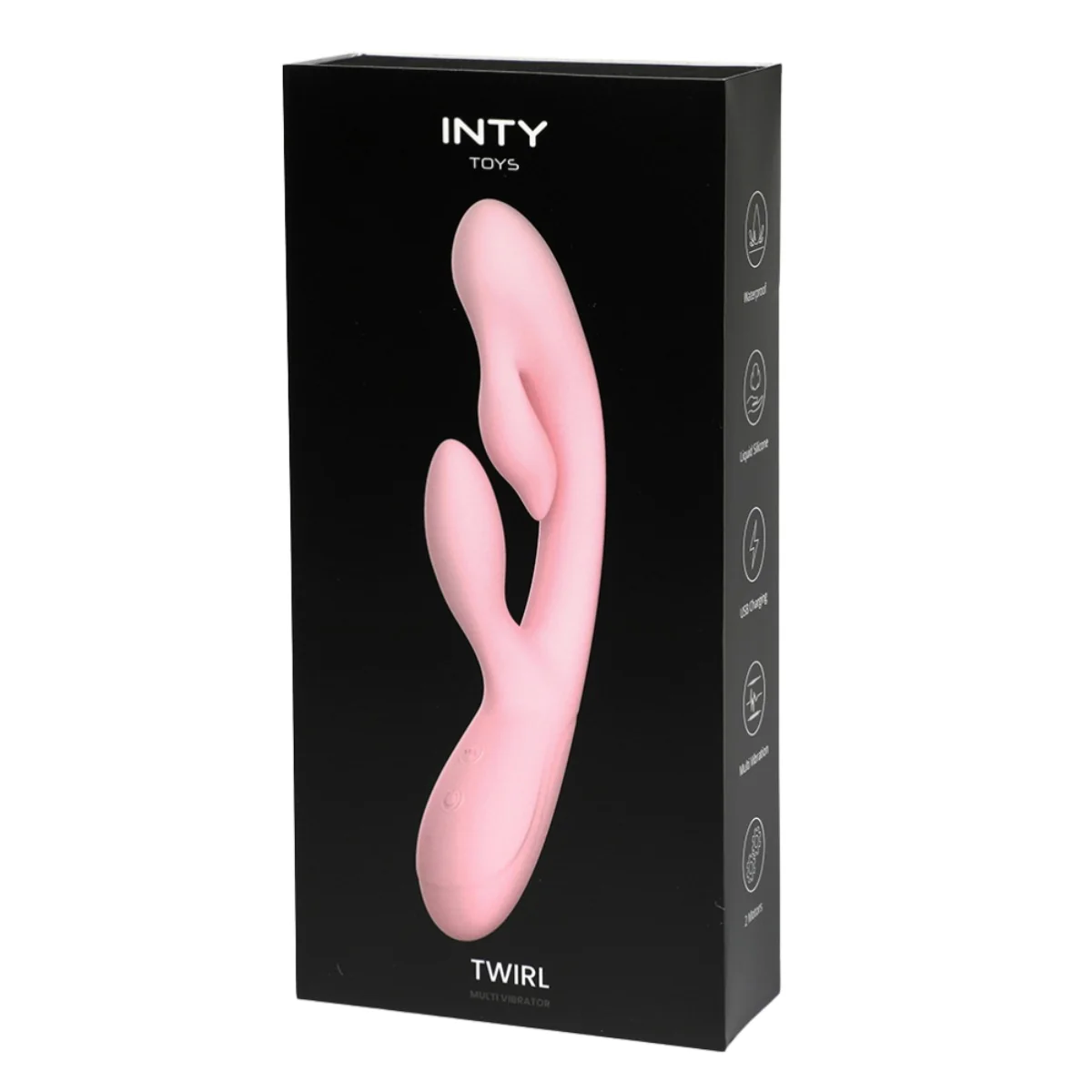 INTY Toys Twirl Multi Vibrator Pink - Image 2