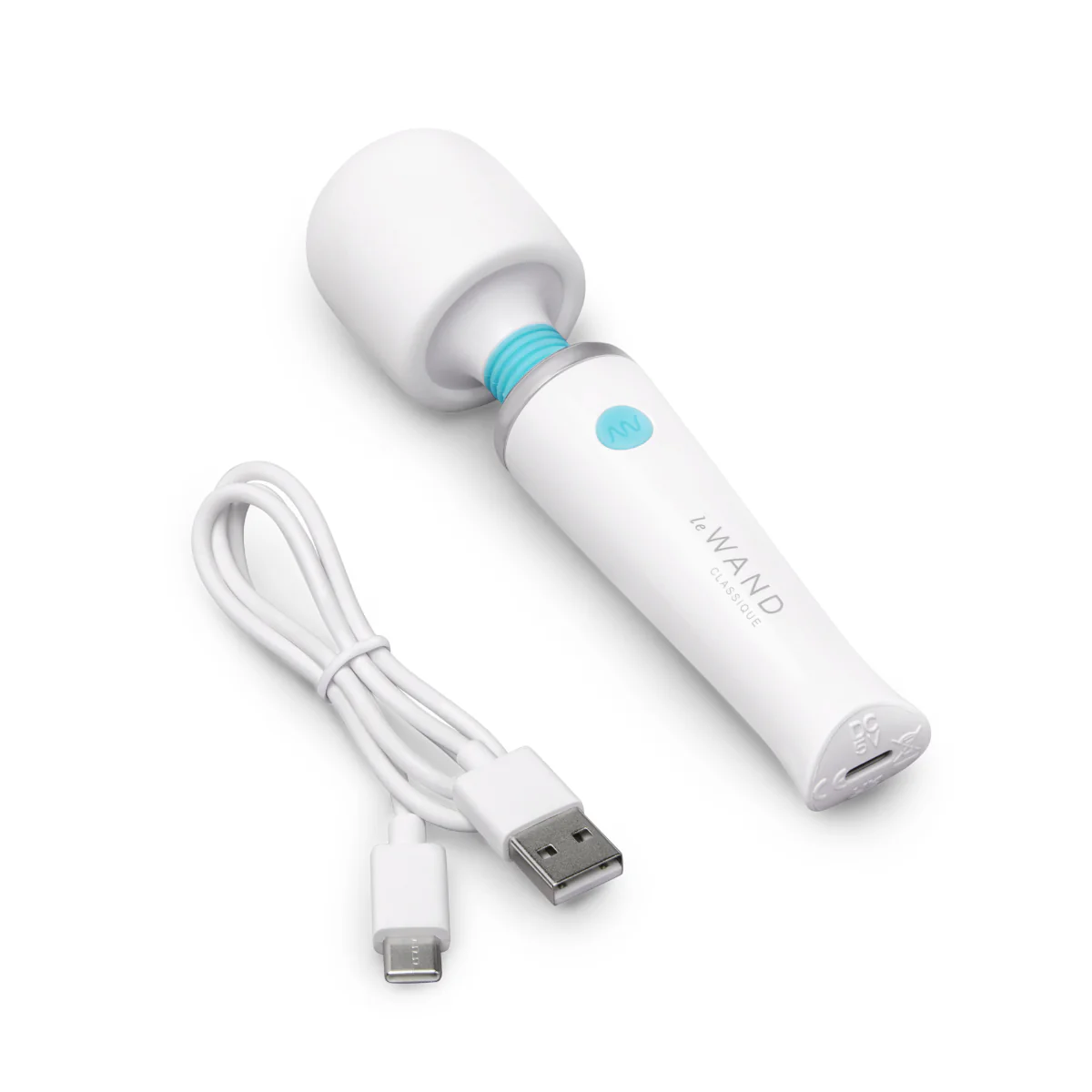 Le Wand Classique Mini Vibrating Wand Massager White - Image 5