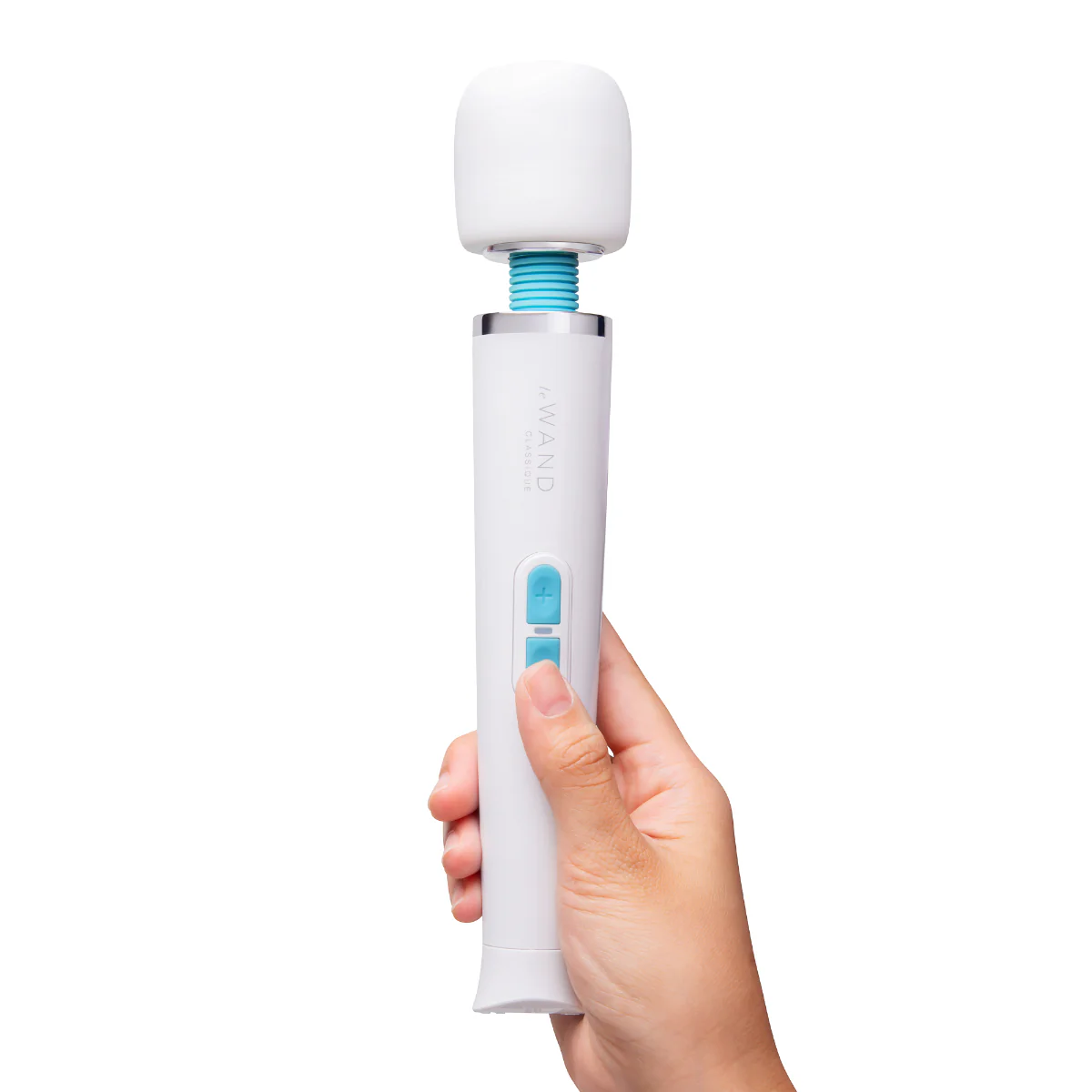 Le Wand Classique Petite Vibrating Wand Massager White - Image 4