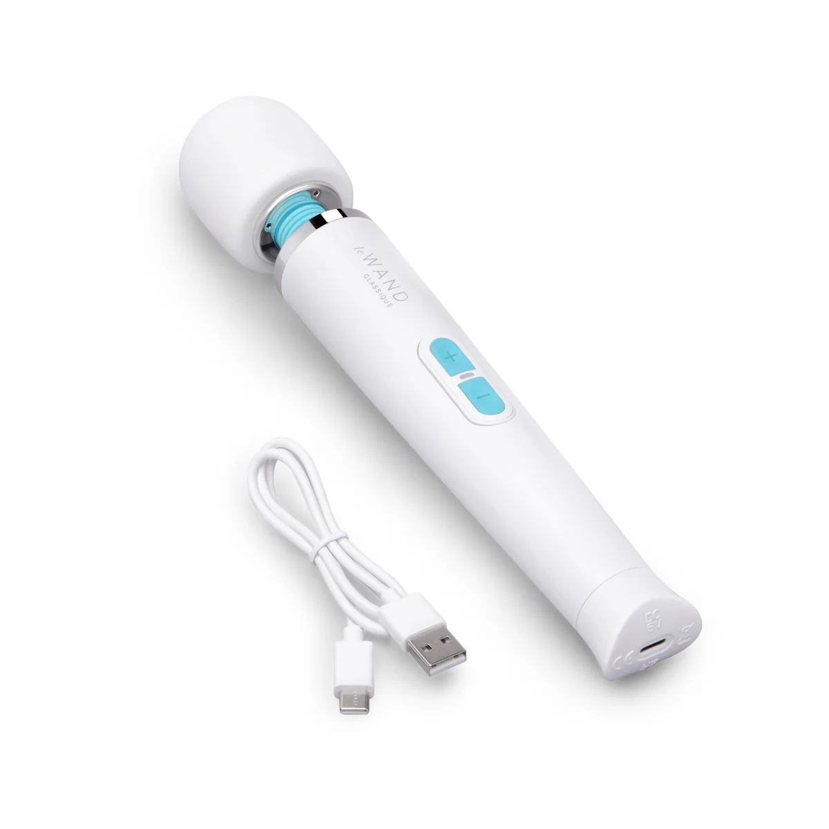 Le Wand Classique Petite Vibrating Wand Massager White - Image 5