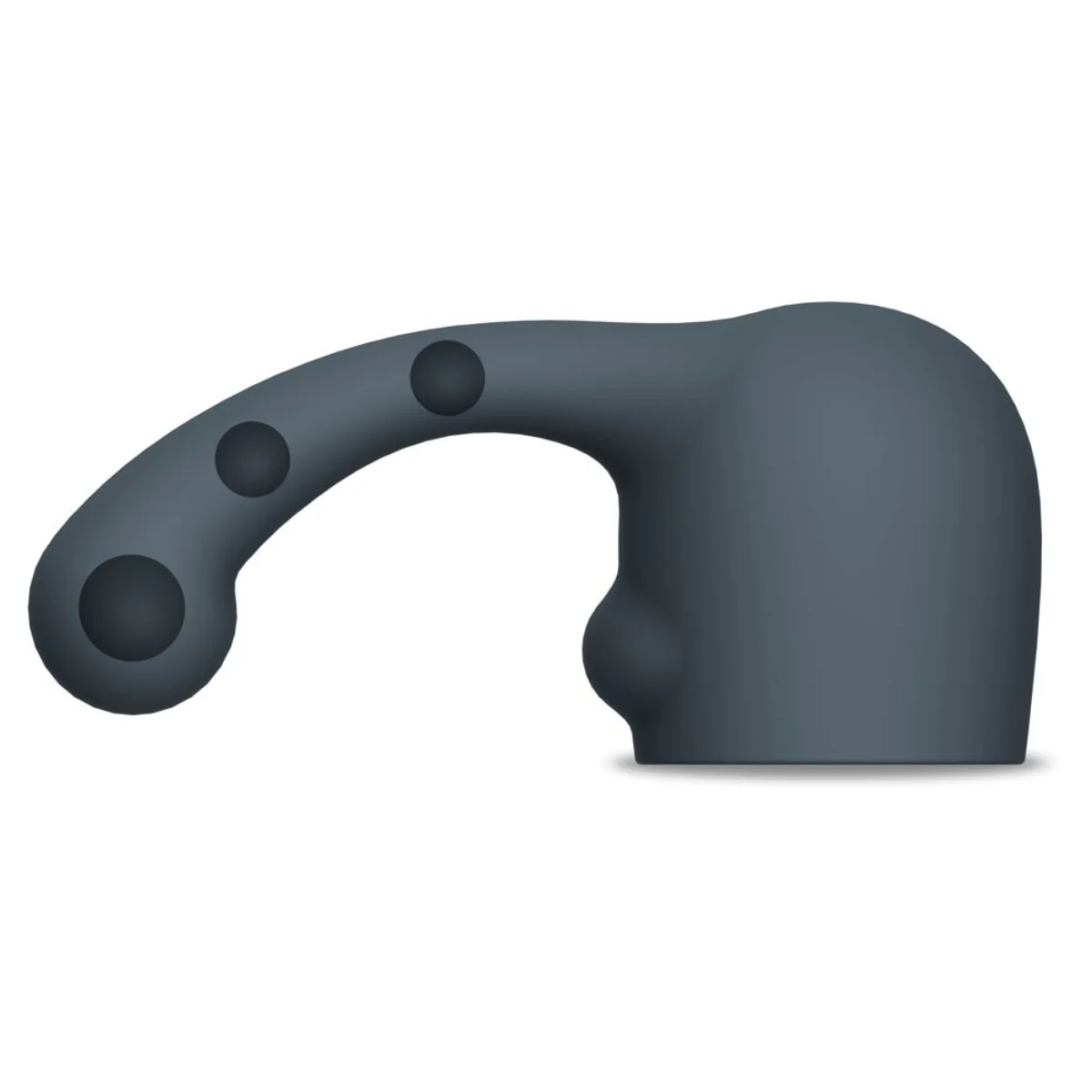 Le Wand Curve  Weighted Silicone Attachment Grey - Image 3