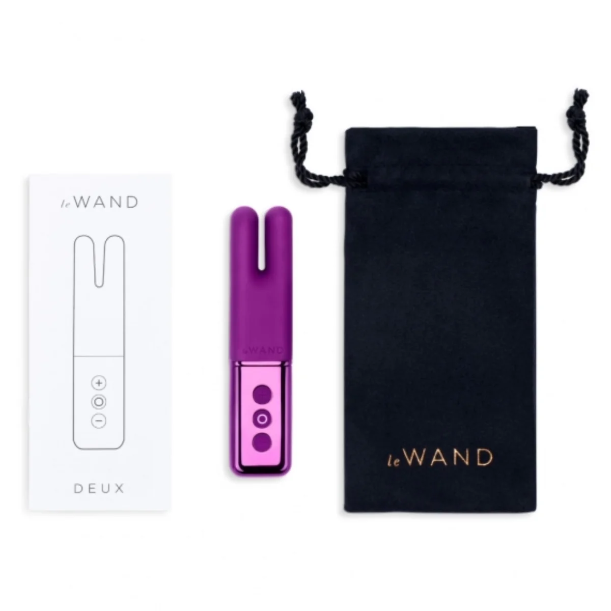 Le Wand Deux Twin Motor Vibrator Cherry - Image 5