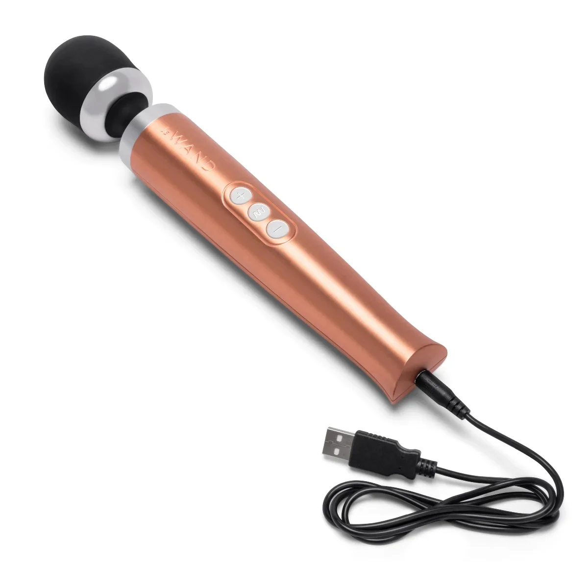 Le Wand Die Cast Rechargeable Wand Massager Rose Gold - Image 4