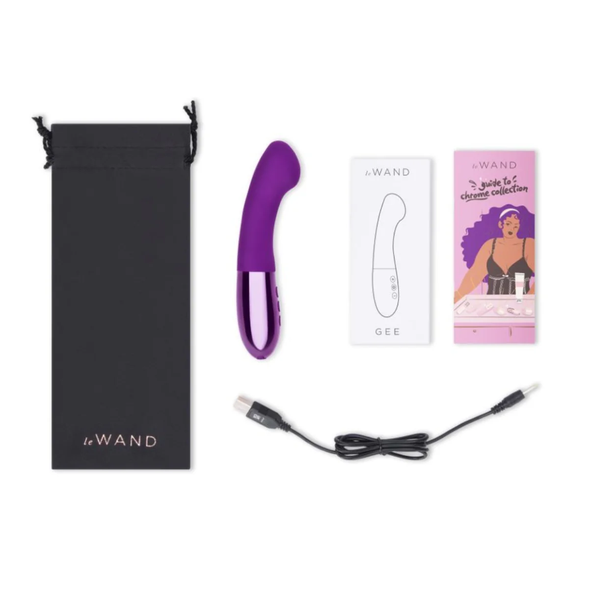 Le Wand Gee Vibrator Cherry - Image 5