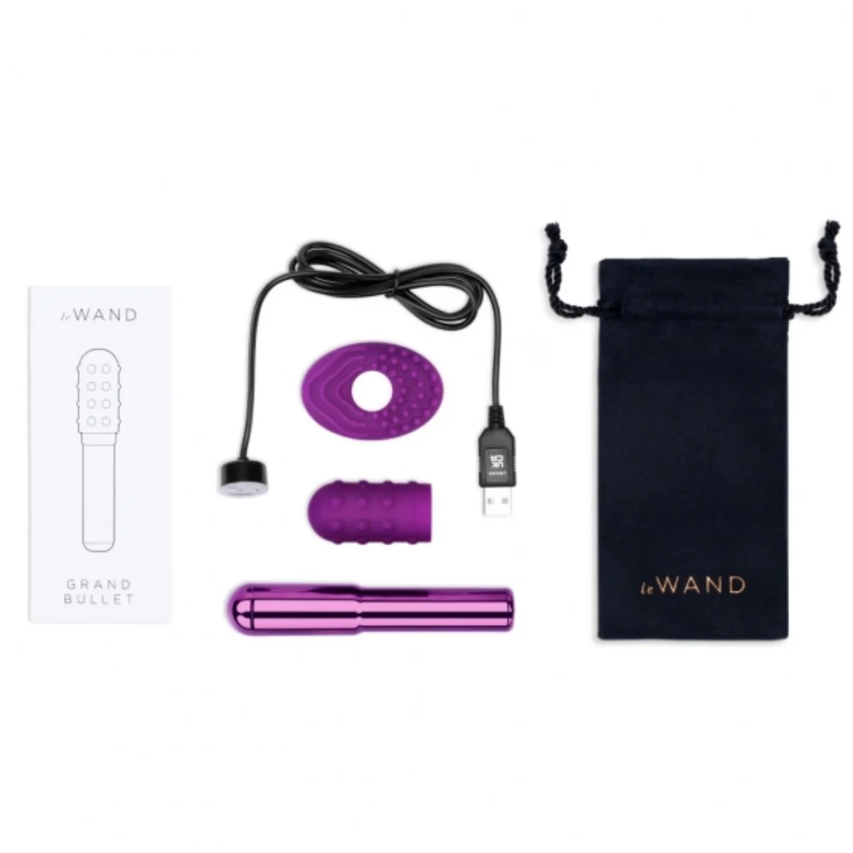 Le Wand Grand Bullet Vibrator Cherry - Image 5