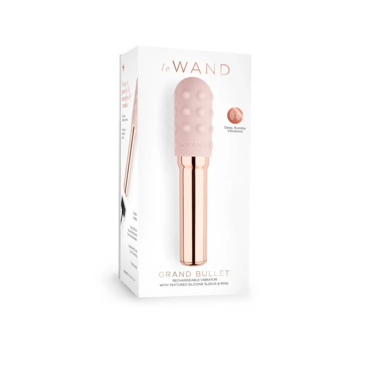 Le Wand Grand Bullet Vibrator Rose Gold - Image 2