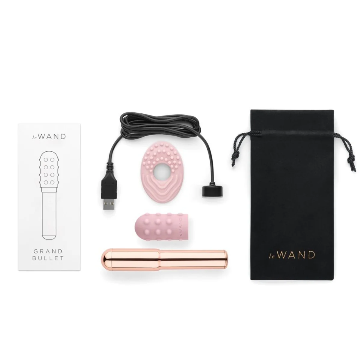 Le Wand Grand Bullet Vibrator Rose Gold - Image 5